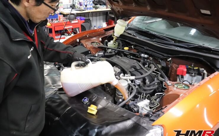 86(ZN6)エンジンオイル交換