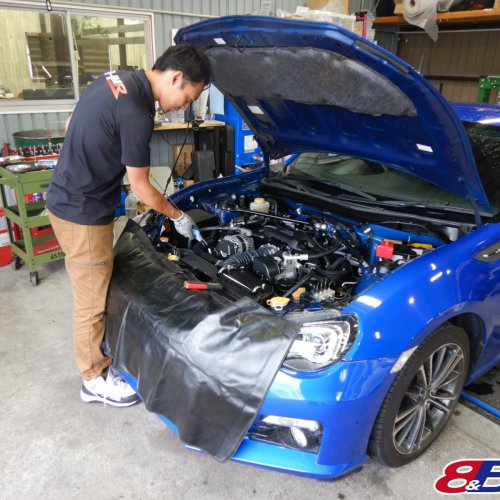 BRZ納車前点検