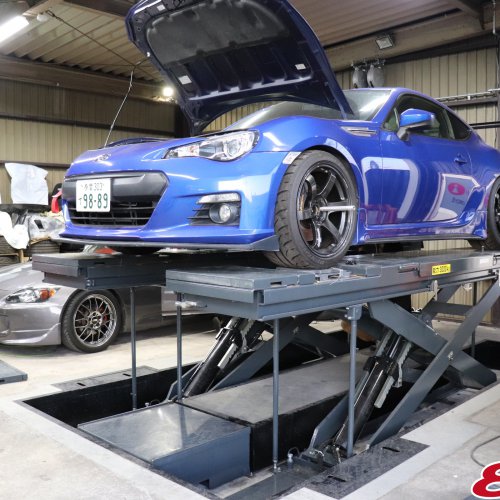 8&B BRZ(ZC6)アライメント調整