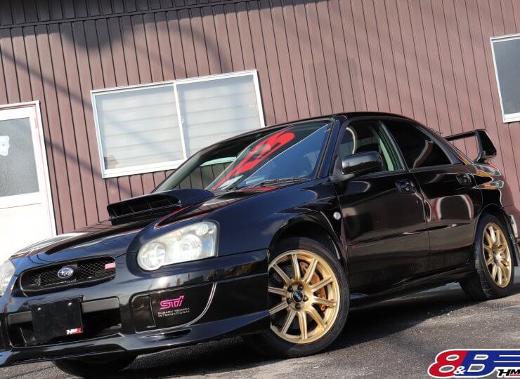 H 14 02 年 スバル インプレッサwrx 2 0 Wrx Sti 4wd Sti3連メーター ブラック 走行63 100km 8 B Hmr