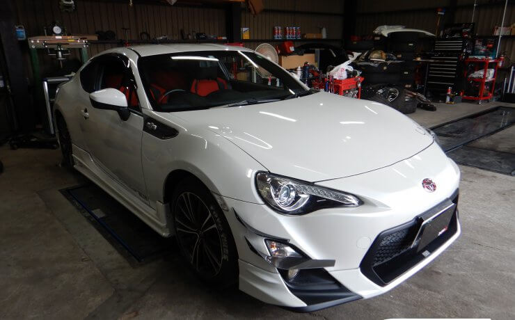 86 (ZN6) 納車前整備