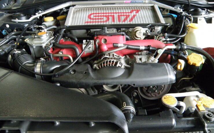 インプレッサ(GDB)納車点検