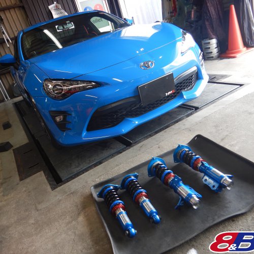 86 ZN6 車高調取付