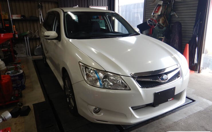 エクシーガ YA5 納車前整備