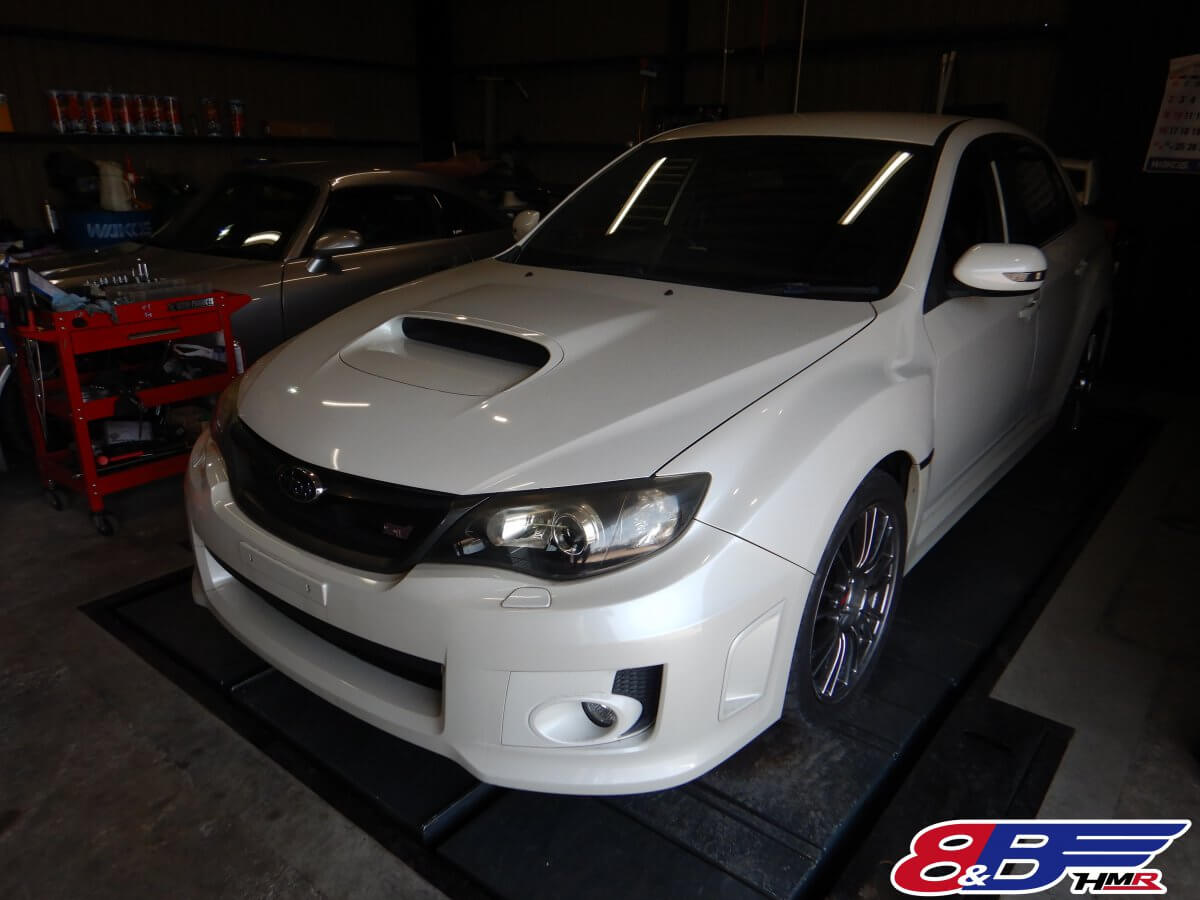インプレッサWRX(GVB)納車点検
