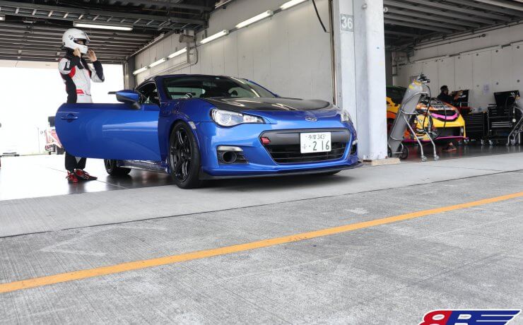 8&B BRZ富士テスト