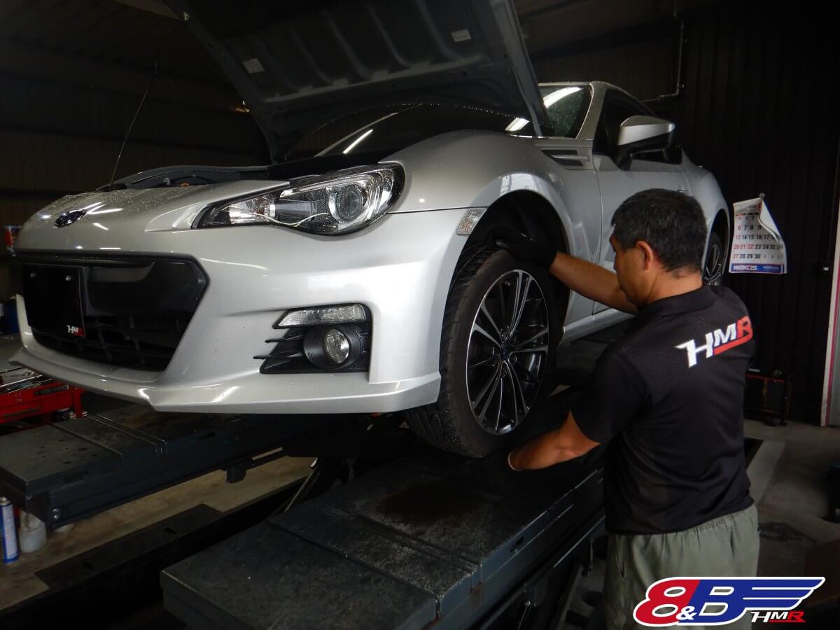 BRZ(ZC6)ハブ点検