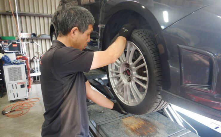 インプレッサ(GRB) 納車前点検