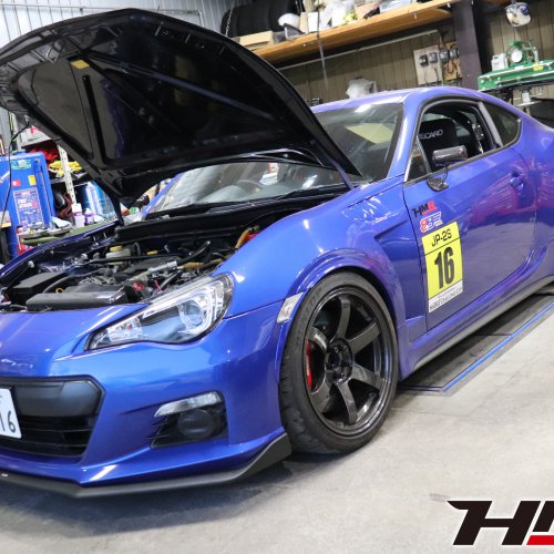 HMR BRZ リアショートスタビ取付け
