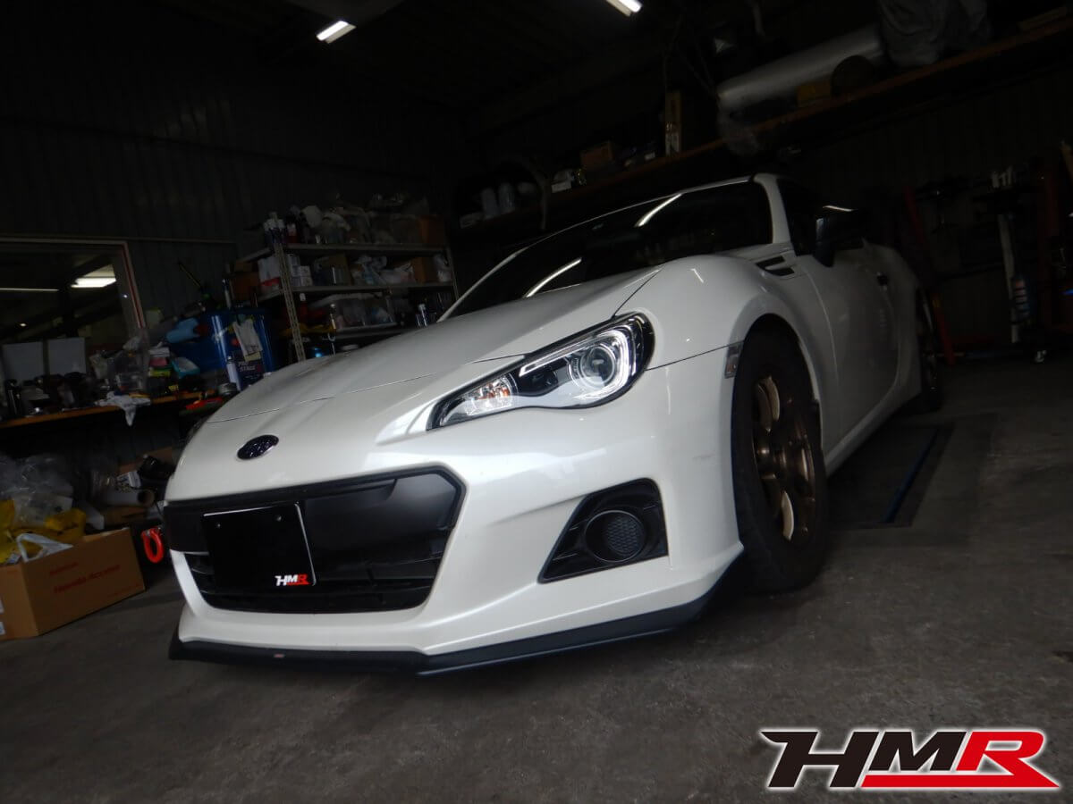 BRZ HKSインテークダクト取付け