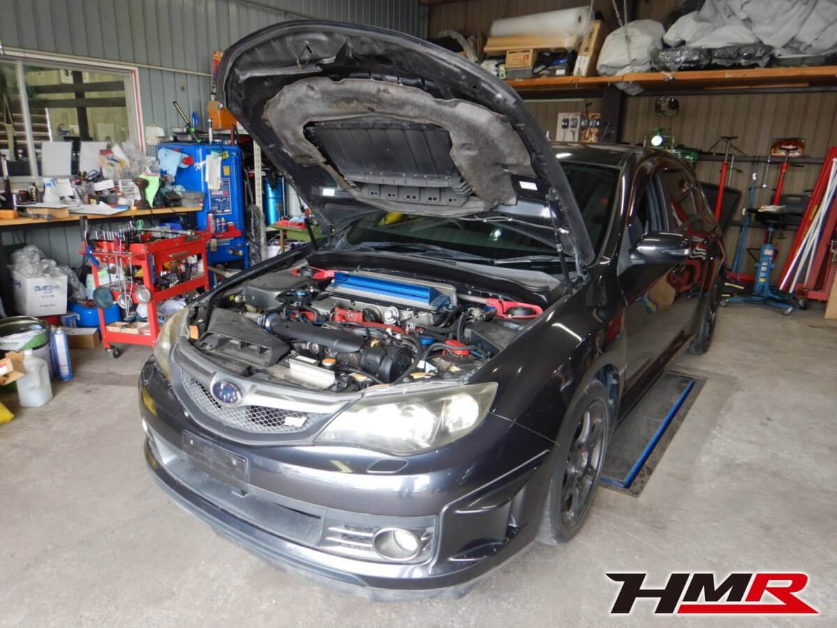 インプレッサハッチバックWRX STI(GRB)納車前点検