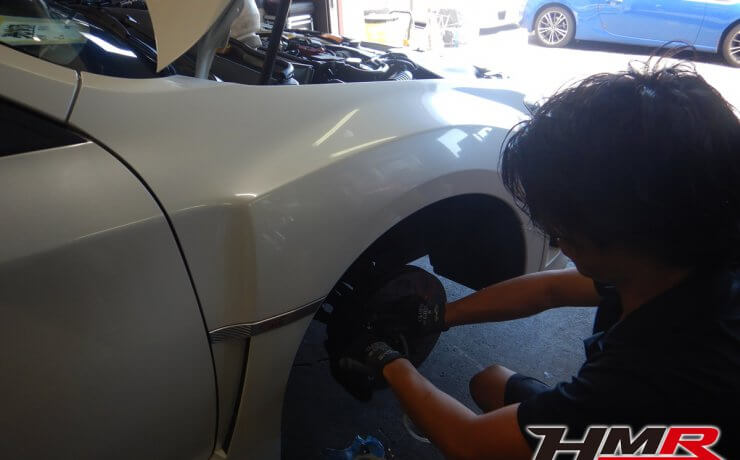 インプレッサWRXSTI(GRB)納車前点検